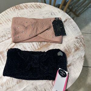 Victoria's Secret Pink and Black Hair Accessories